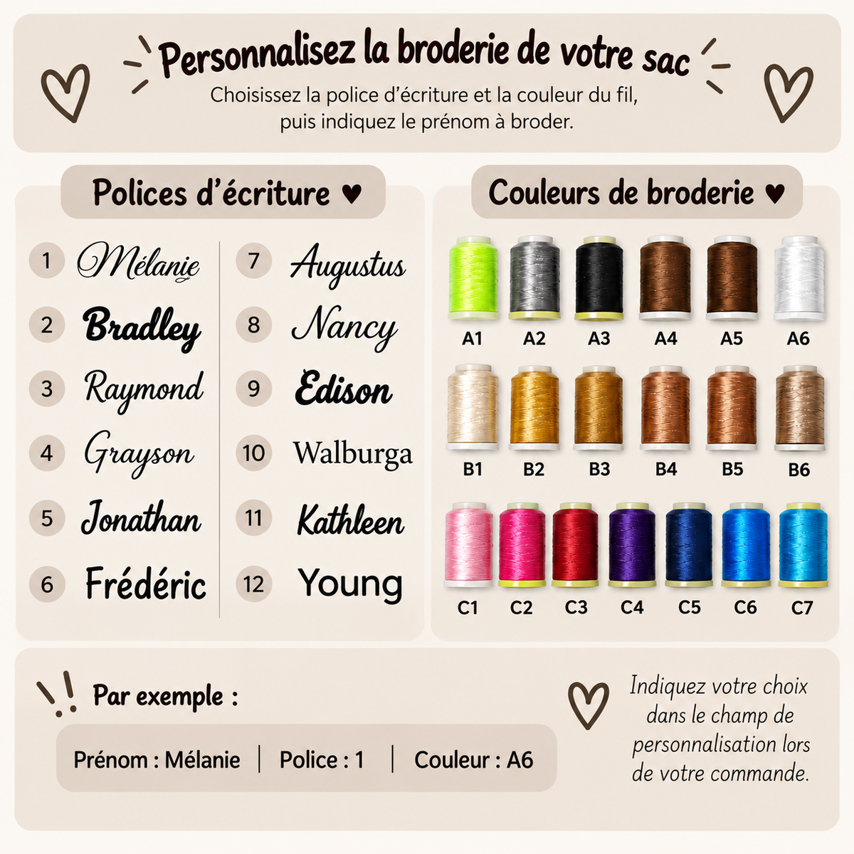 Sac à dos personnalisé en velours