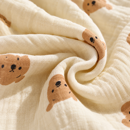 Lot de 6 bavoirs bandana bébé – Doux et absorbants 🤍