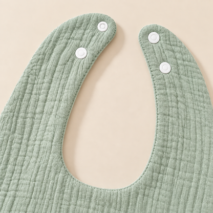 Bavoirs bébé tout doux – Lot de 5 🤍
