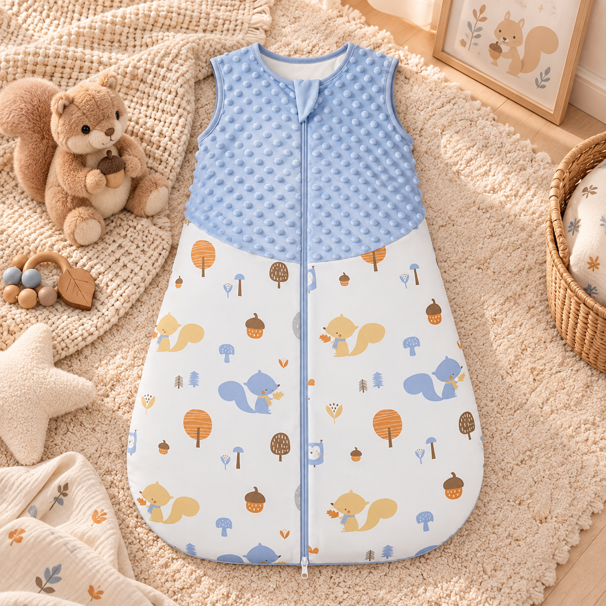 Gigoteuse bébé 3–24 mois douce et chaude